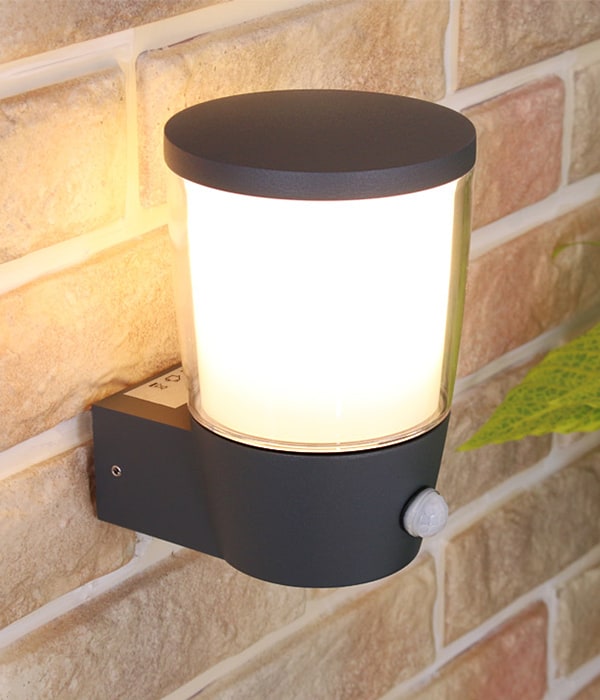 로크 외부 벽등, 센서 벽등 / 다크 그레이